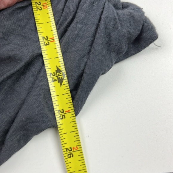 2b bebe charcoal flowy bedazzled rhinestone halter  tank top - Picture 3 of 10